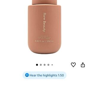 Rare Beauty Comfort Hydrating Lotion in Warm Brown